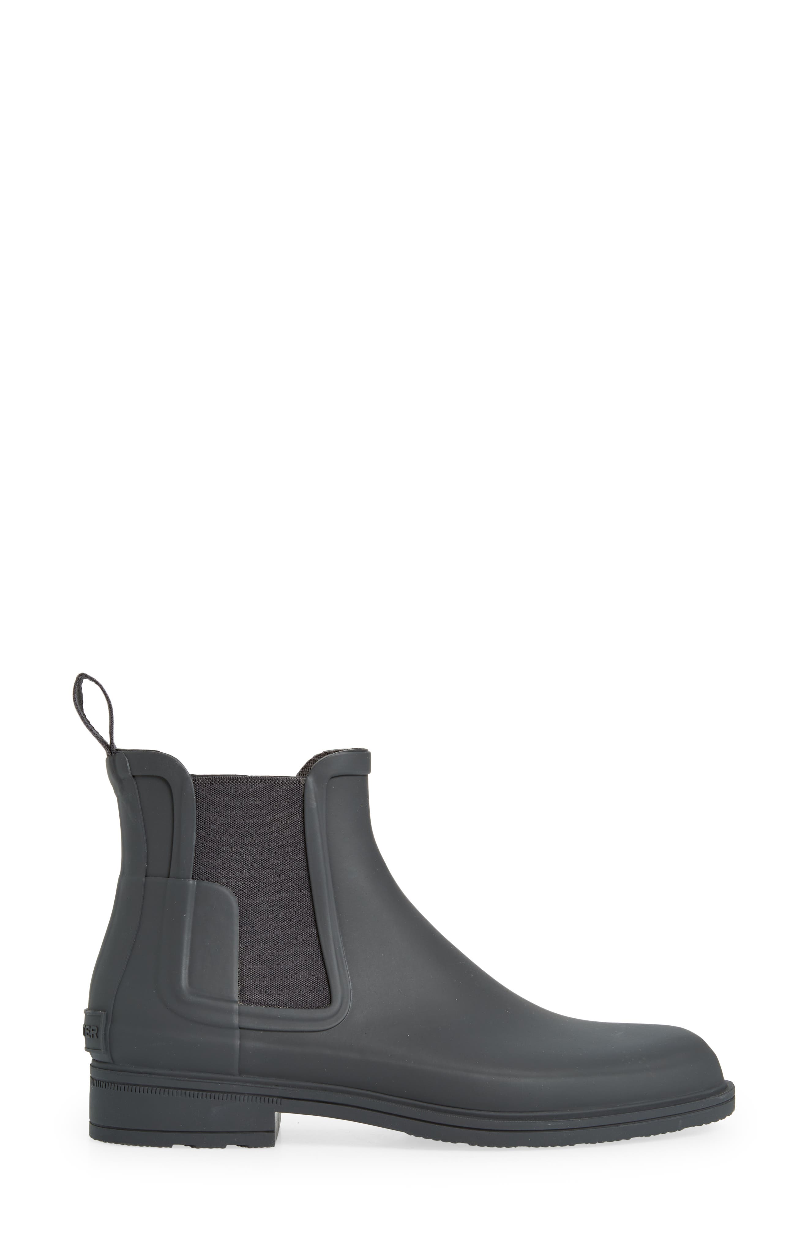 Hunter Original Refined Waterproof Chelsea Boot, Alternate, color, 