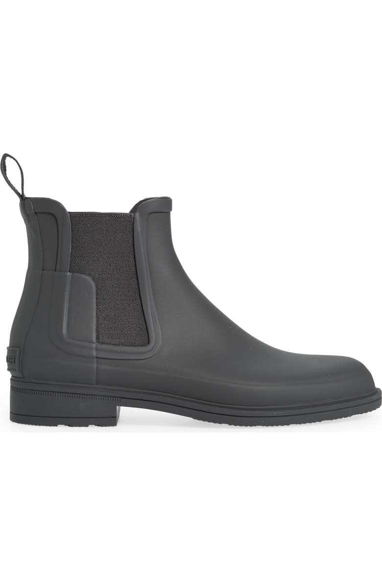 Hunter Original Refined Waterproof Chelsea Boot, Alternate, color,
