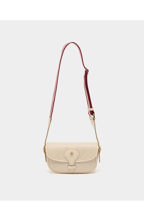 Beckett Minibag in Perforated Leather