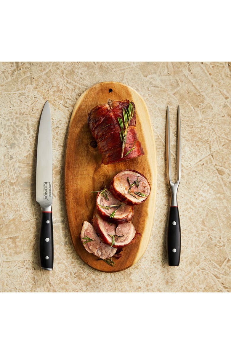 Cuisine::pro<sup>®</sup> iconiX<sup>®</sup> Carving Knife Set, Alternate, color, Black