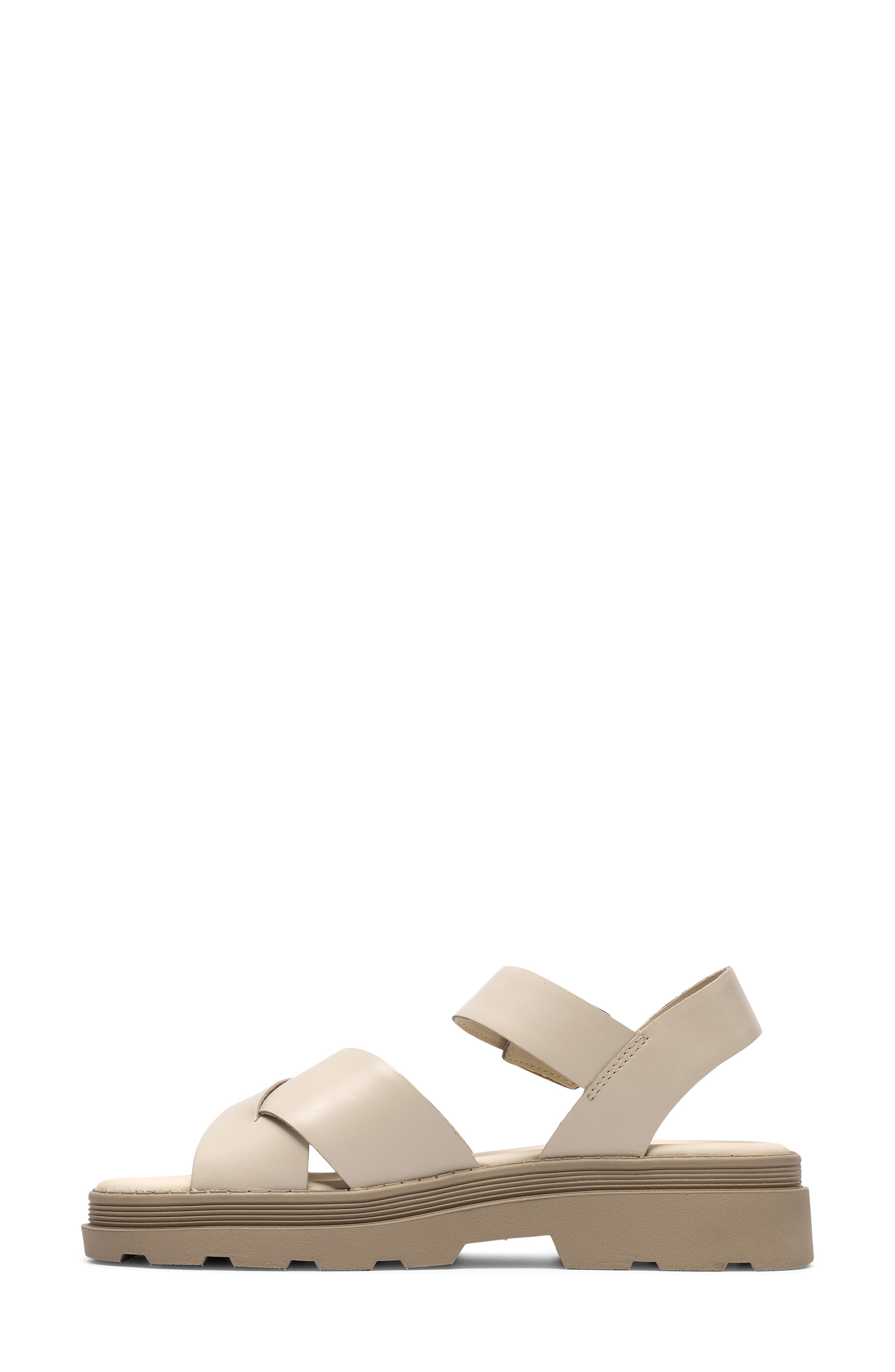 Clarks<sup>®</sup> Orinoco 3 Sandal, Alternate, color, Cream Leather