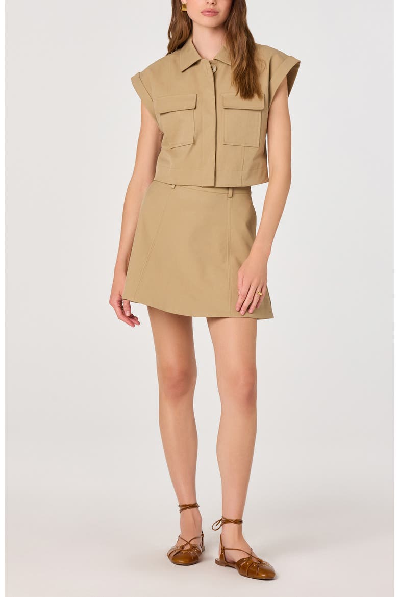 Cairn Skirt, Alternate, color, KHAKI