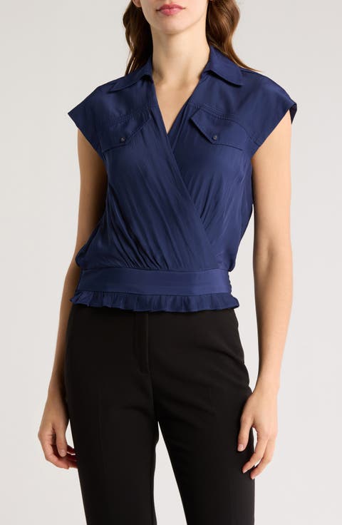 Amaris Flap Pocket Top