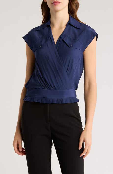 Ramy Brook Amaris Flap Pocket Top
