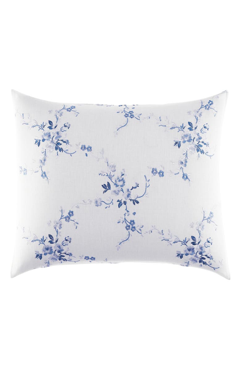 Laura Ashley Duvet Set, Alternate, color, China Blue