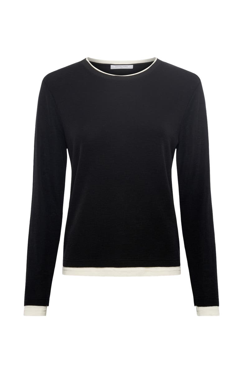 GERARD DAREL Hanae Wool Knitted Top, Alternate, color,