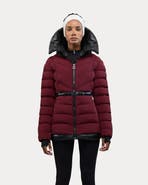 Alpenhaus Everlong Lightweight Herringbone Quilted Puffer with Lustre Detailing