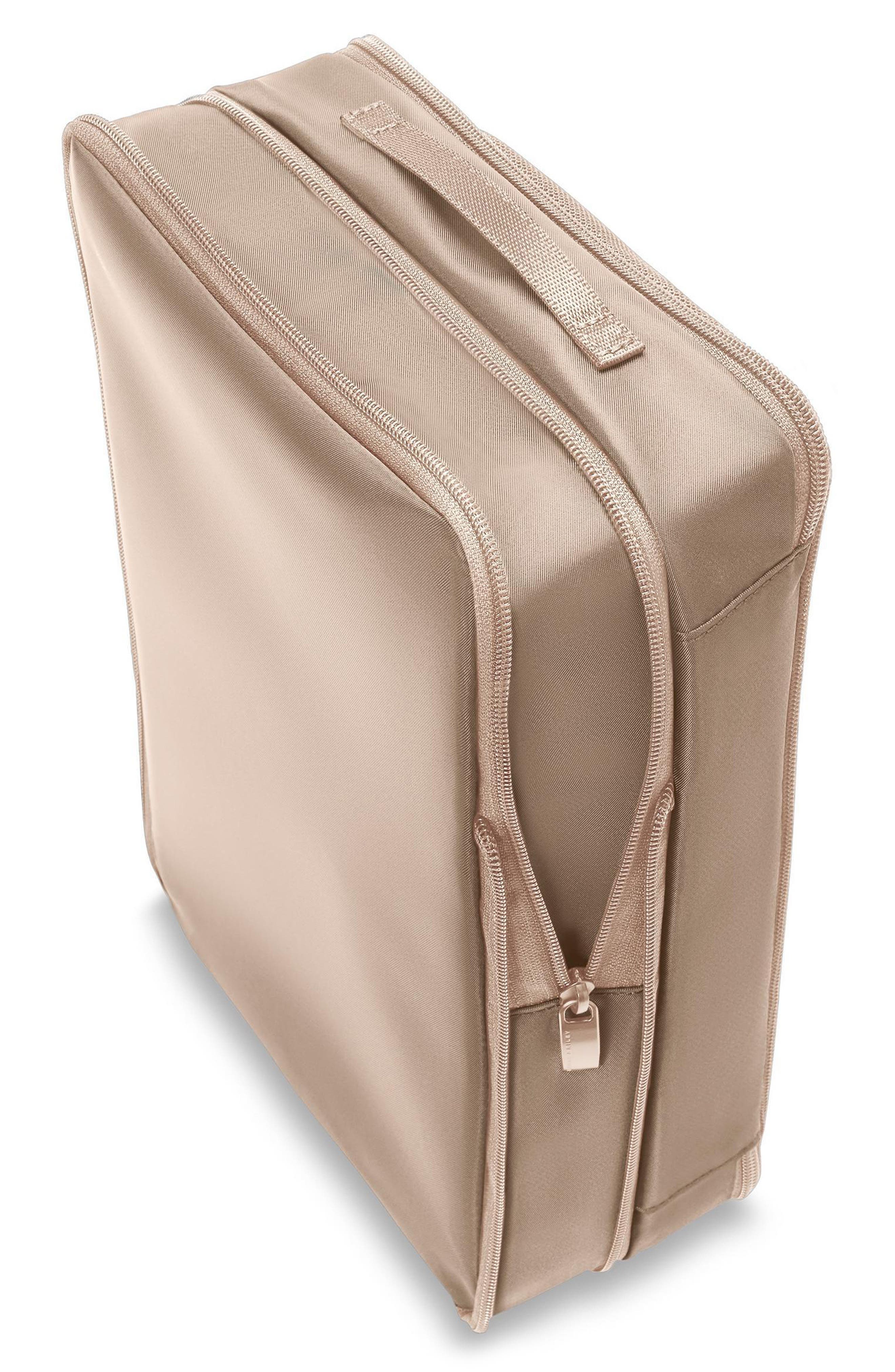 Briggs & Riley 3-Piece Carry-On Compression Packing Cubes, Alternate, color, Tan
