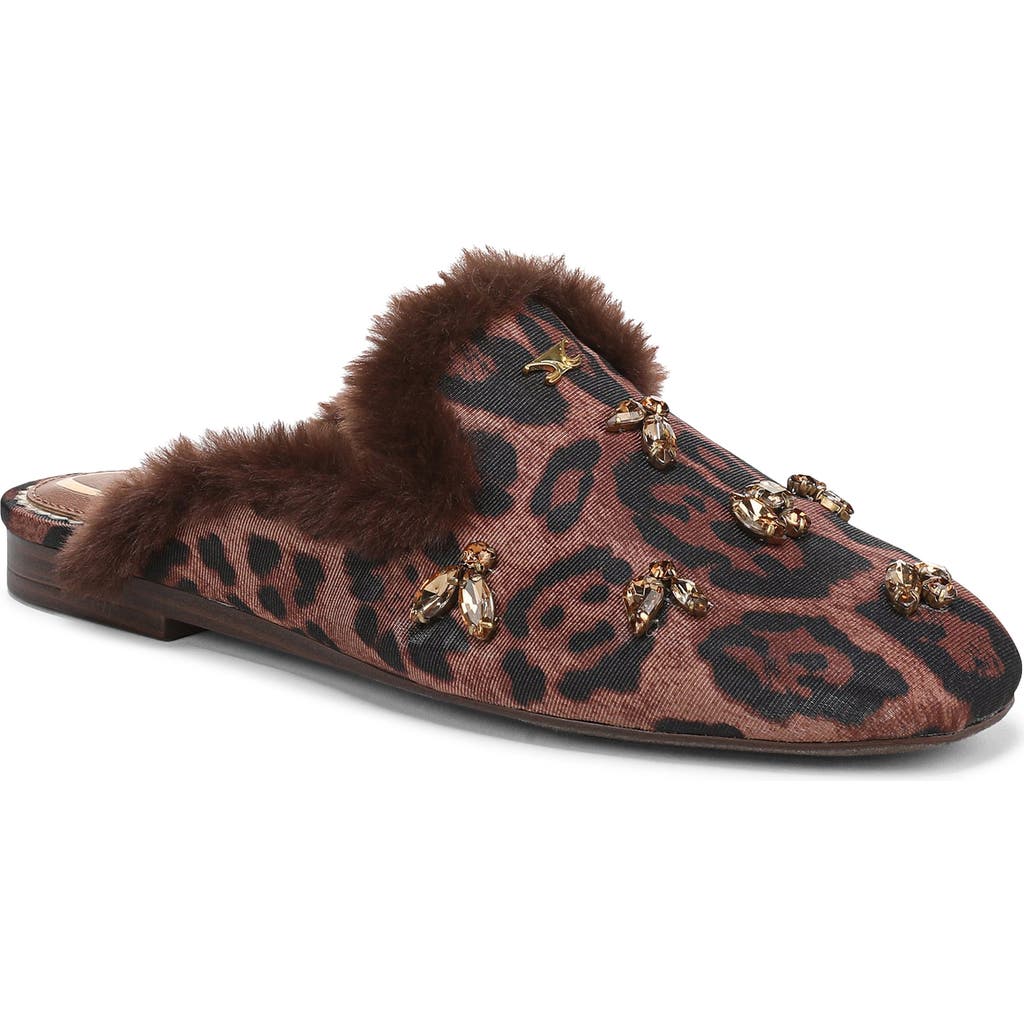 Circus Ny By Sam Edelman Tillie Faux Fur Trim Mule In Multi