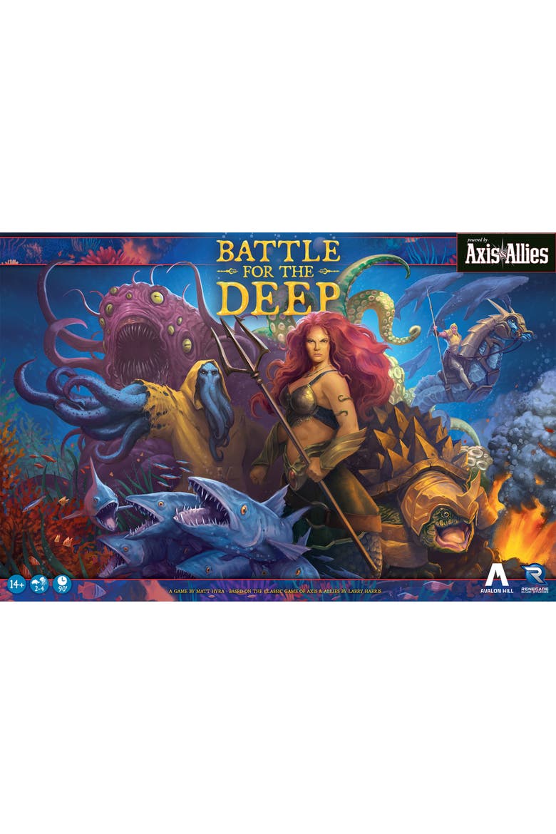 Renegade Games Battle For The Deep - Powered by Axis & Allies, Board Game, Alternate, color, Multicolored