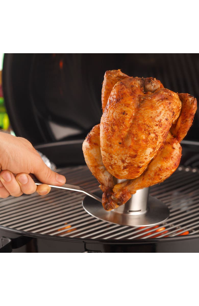 Rosle Chicken Roaster, Stainless Steel, Alternate, color, Silver
