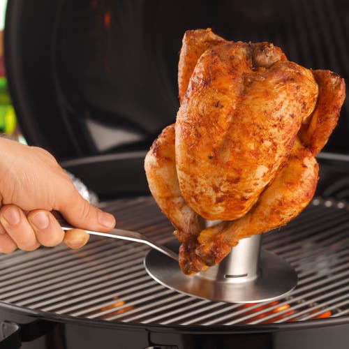 Rosle Chicken Roaster, Stainless Steel In Silver