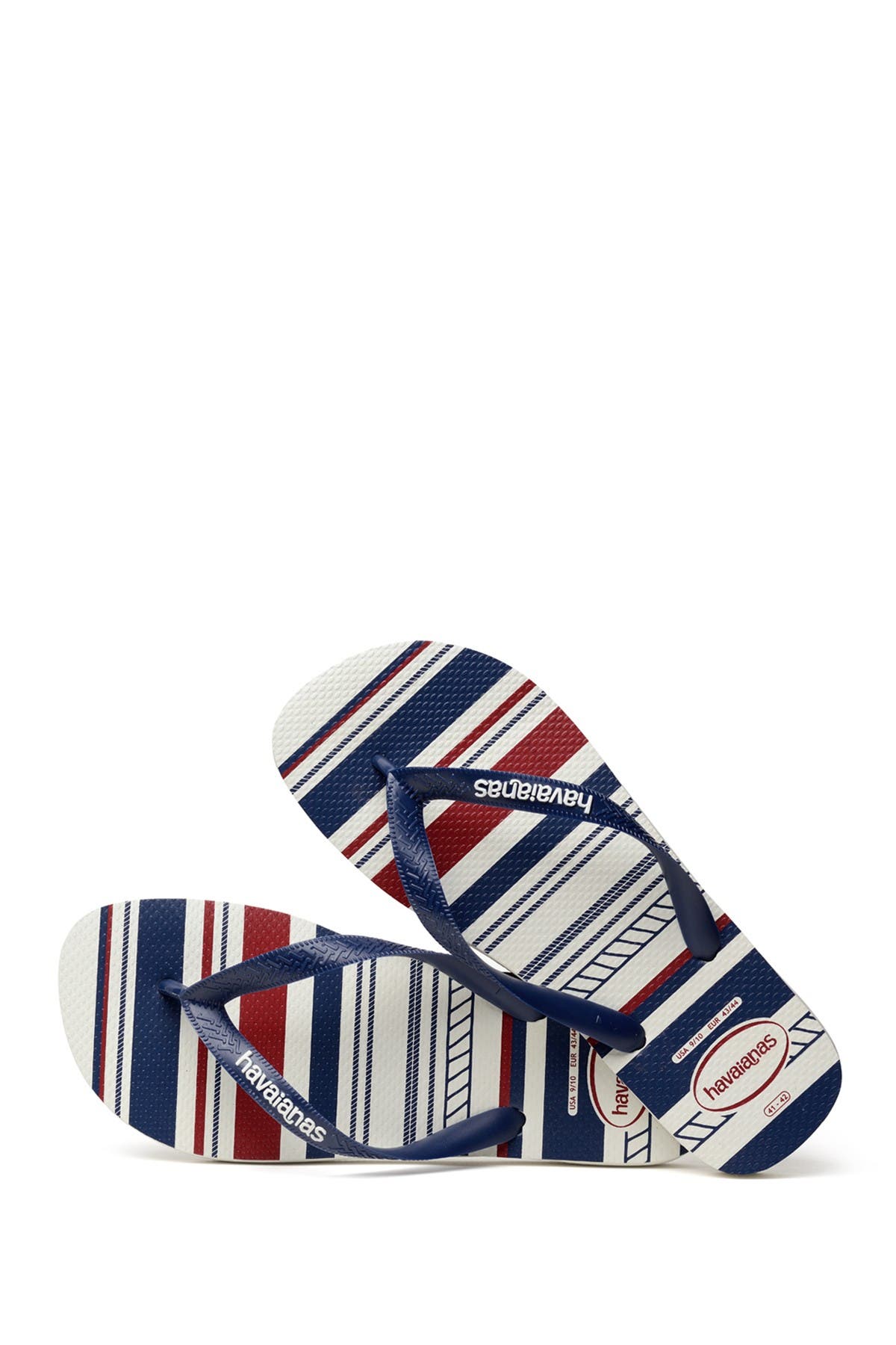 Havaianas Top Nautical Flip Flop, Alternate, color, 