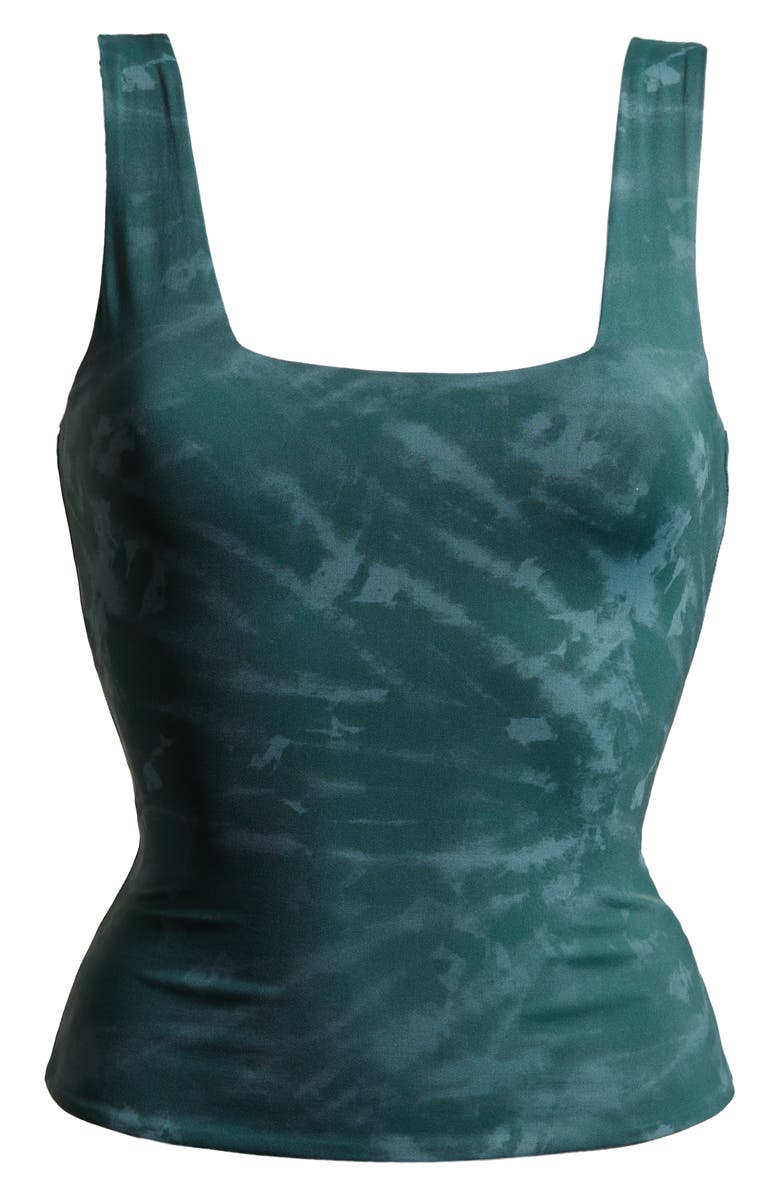 TravisMathew Tropical Bliss Tie Dye Square Neck Tank, Alternate, color, North Atlantic Multi