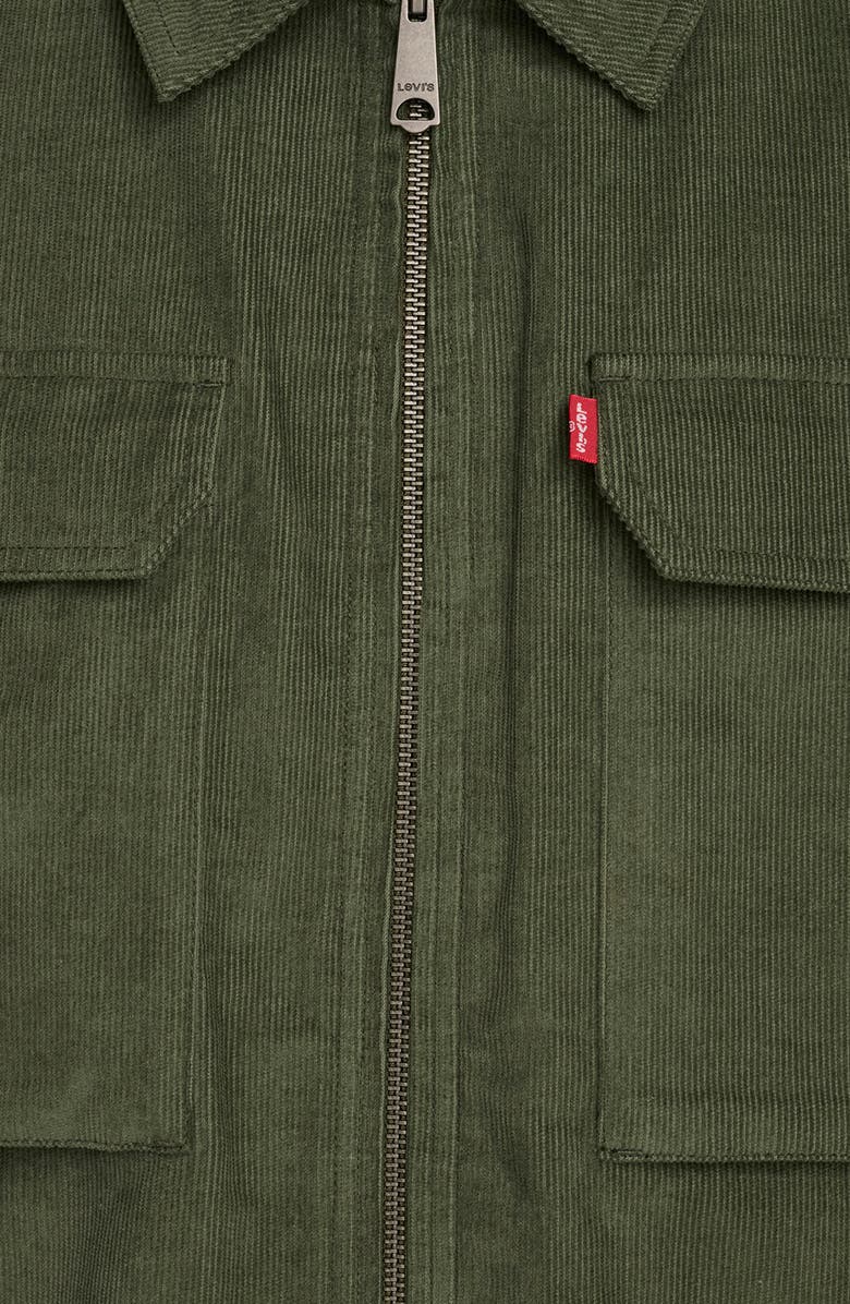 Levi's<sup>®</sup> Corduroy Shacket, Alternate, color, Grapeleaf