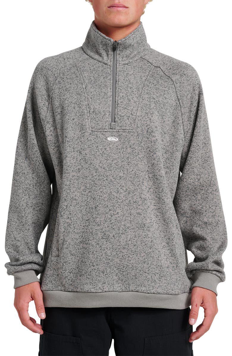 Quiksilver Keller Half Zip Fleece Pullover, Main, color,