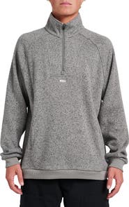 Quiksilver Keller Half Zip Fleece Pullover