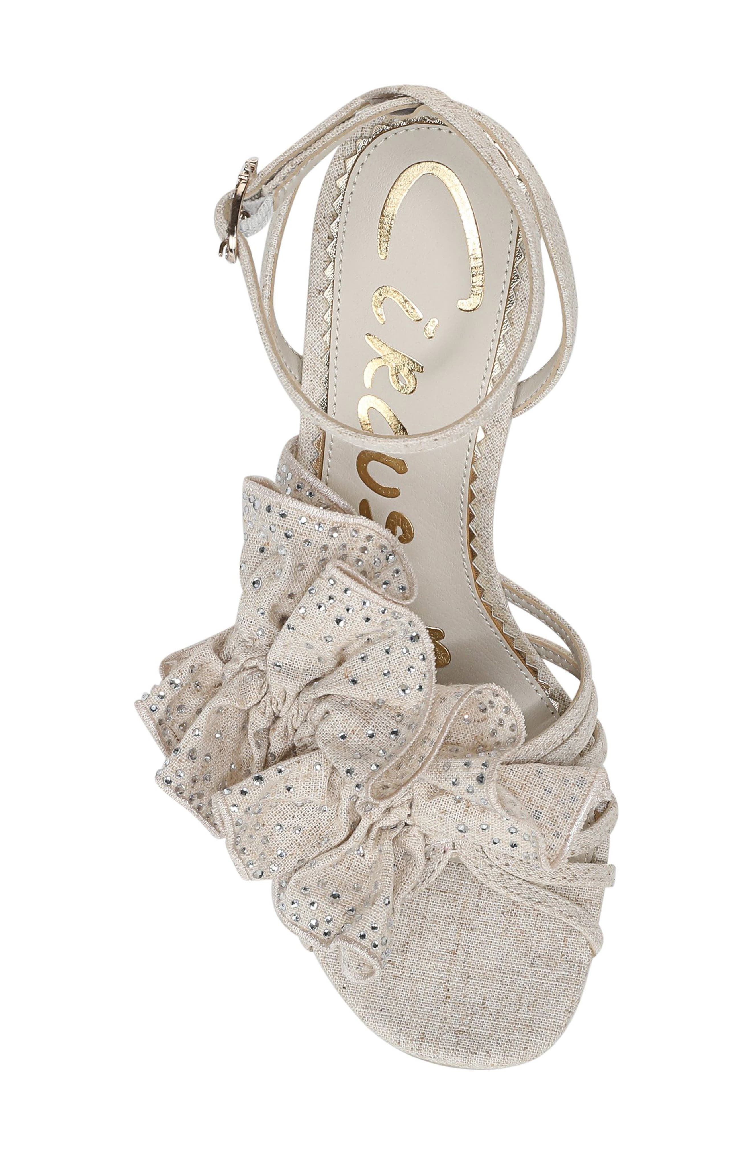 Circus NY by Sam Edelman Lucille Ankle Strap Sandal, Alternate, color, Sea Shell