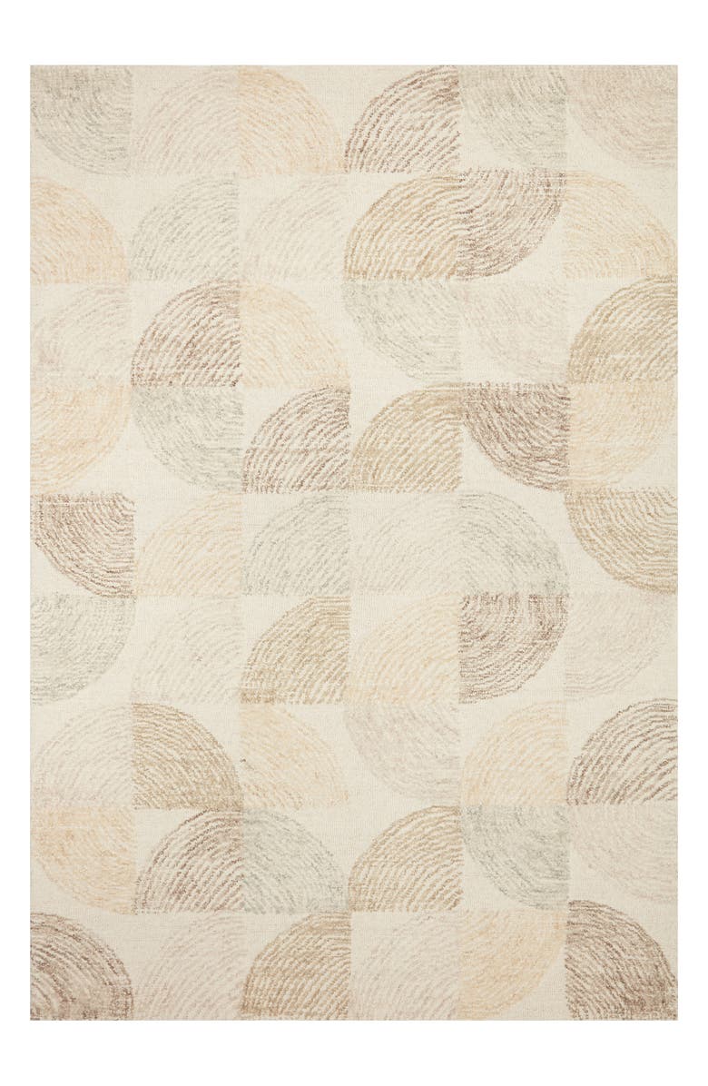 LOLOI Milo Collection Rug - Pebble/Multi - 5' x 8', Main, color, 