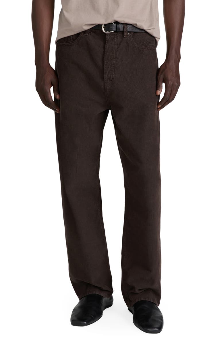 The Baggy Corduroy Jeans, Main, color, MUD GREY