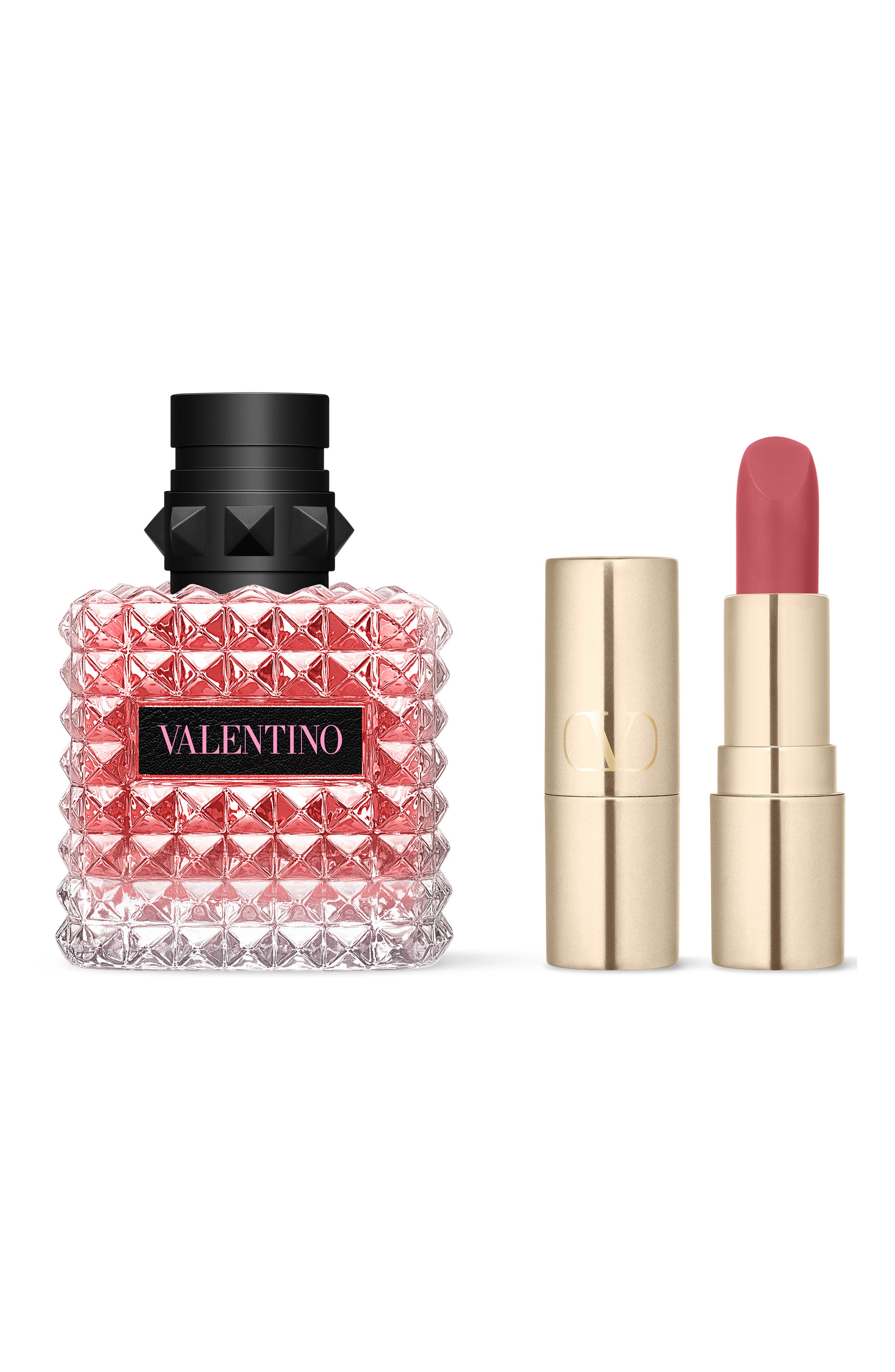 VALENTINO リップセット ギフトボックス Valentino Donna Born in Roma & Lipstick Set (Nordstrom Exclusive