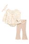 Three-Piece Bodysuit Dress Set