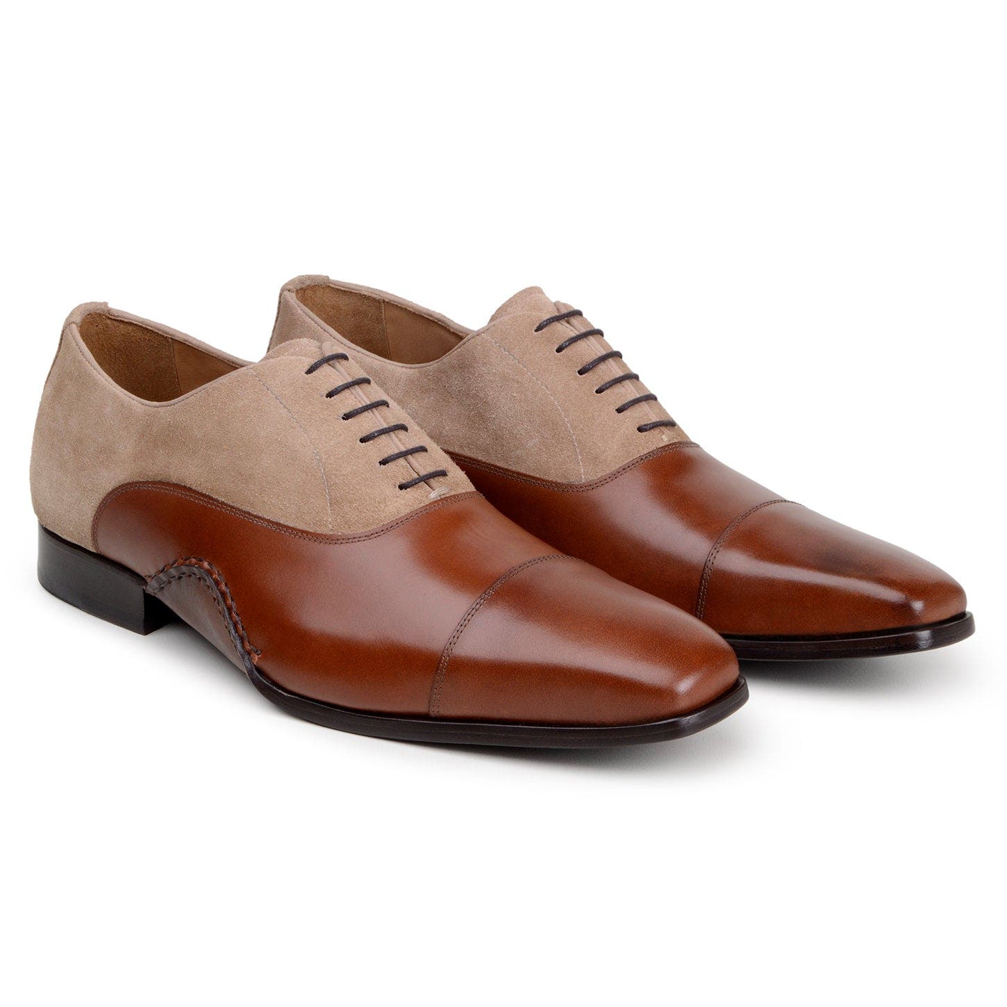 Leontes Oxford, Alternate, color, Cognac Oat