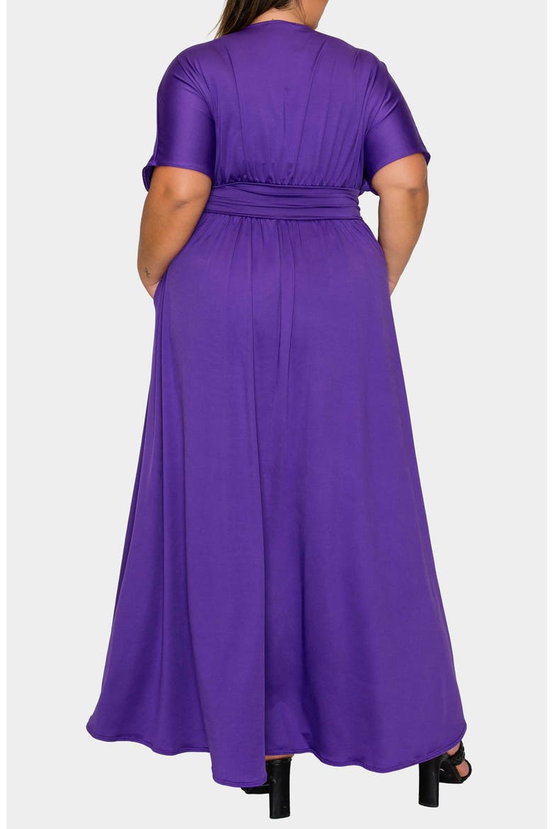 Raffi Maxi Dress, Alternate, color, PURPLE