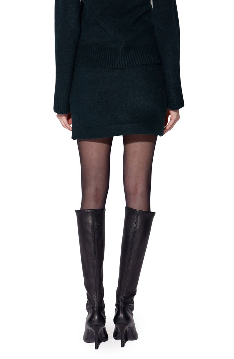 Walter Baker Arabella Sweater Miniskirt, Alternate, color, Teal