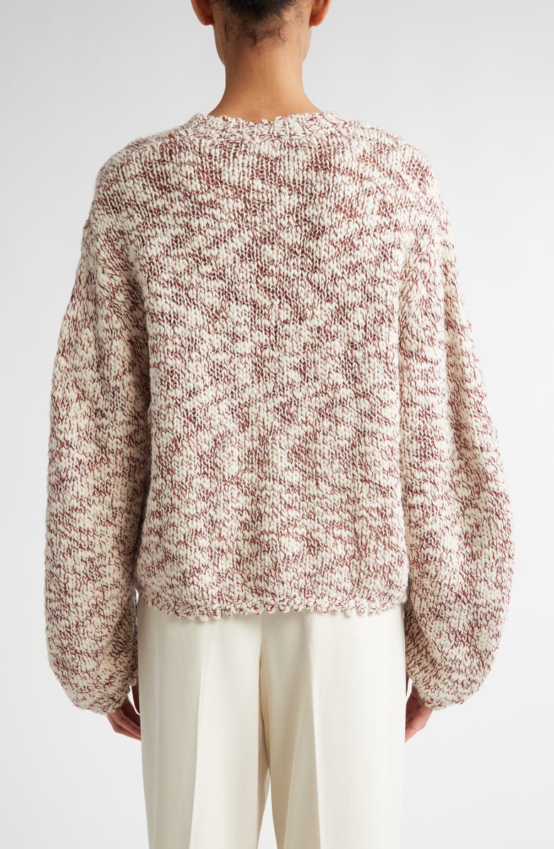 Maria McManus Wool & Cashmere Bouclé Sweater, Alternate, color, 