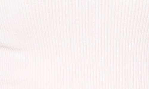 VINCE CAMUTO VINCE CAMUTO RHINESTONE RIB MOCK NECK KNIT TOP
