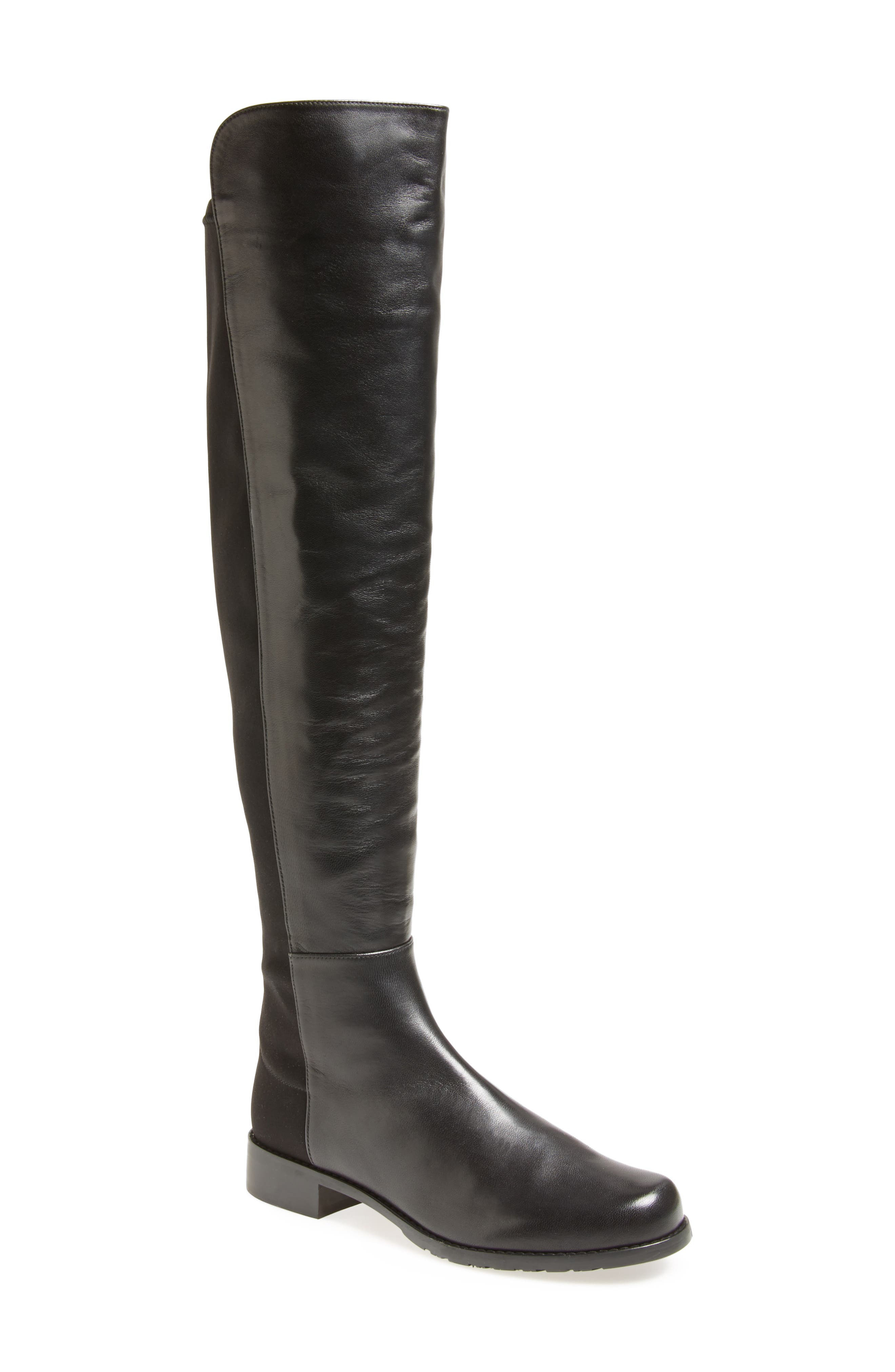 5050 Over the Knee Boot, Alternate, color, BLACK