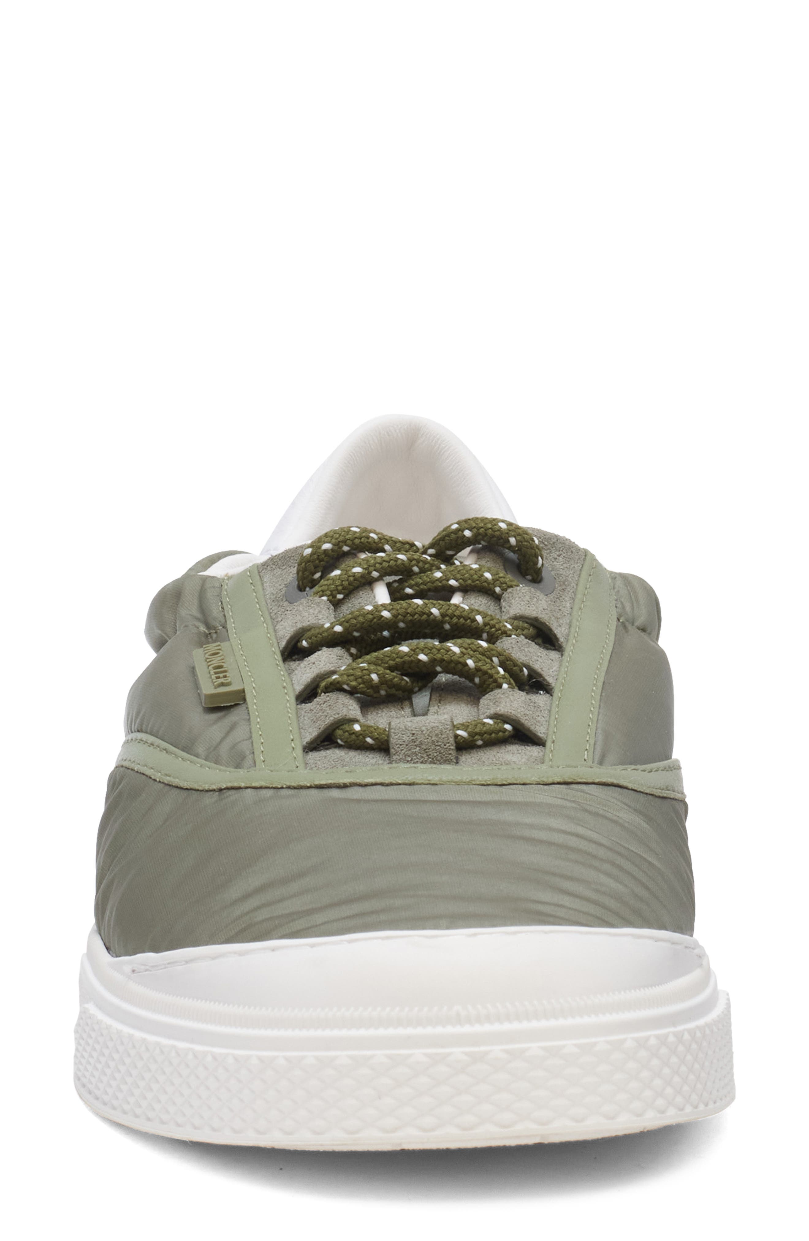 Moncler Vera Leisure Low Top Sneaker, Alternate, color, Vintage Olive Green