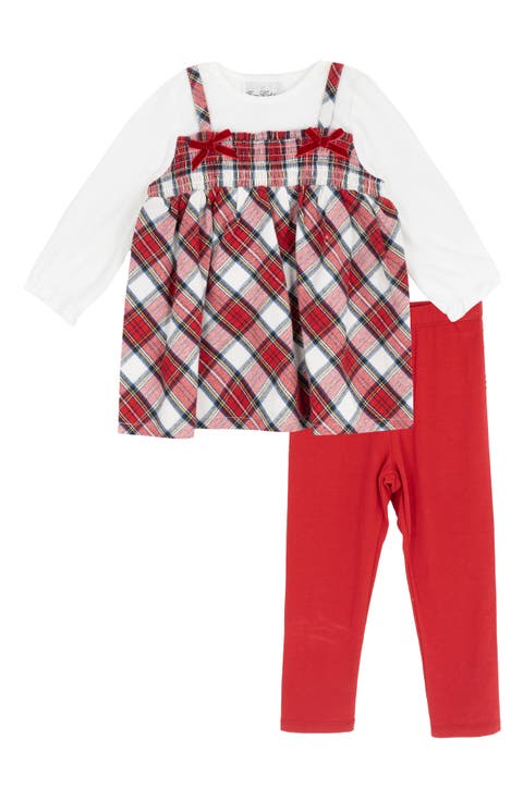 Kids' Layered Dress & Leggings Set (Toddler)