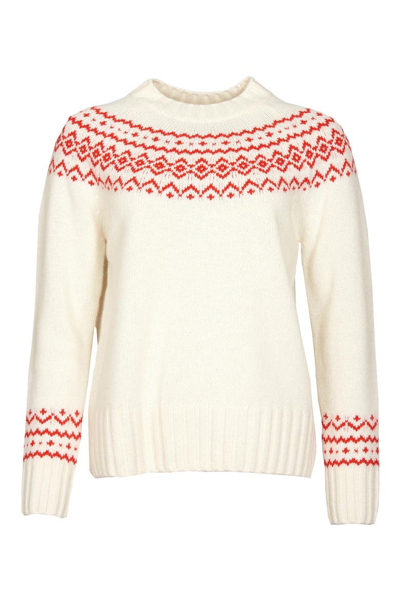 Driftwood Fair Isle Wool Blend Sweater, Alternate, color, MULTI