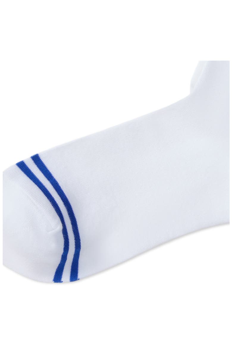 Spring Polo Bear Crew Socks, Alternate, color, WHITE