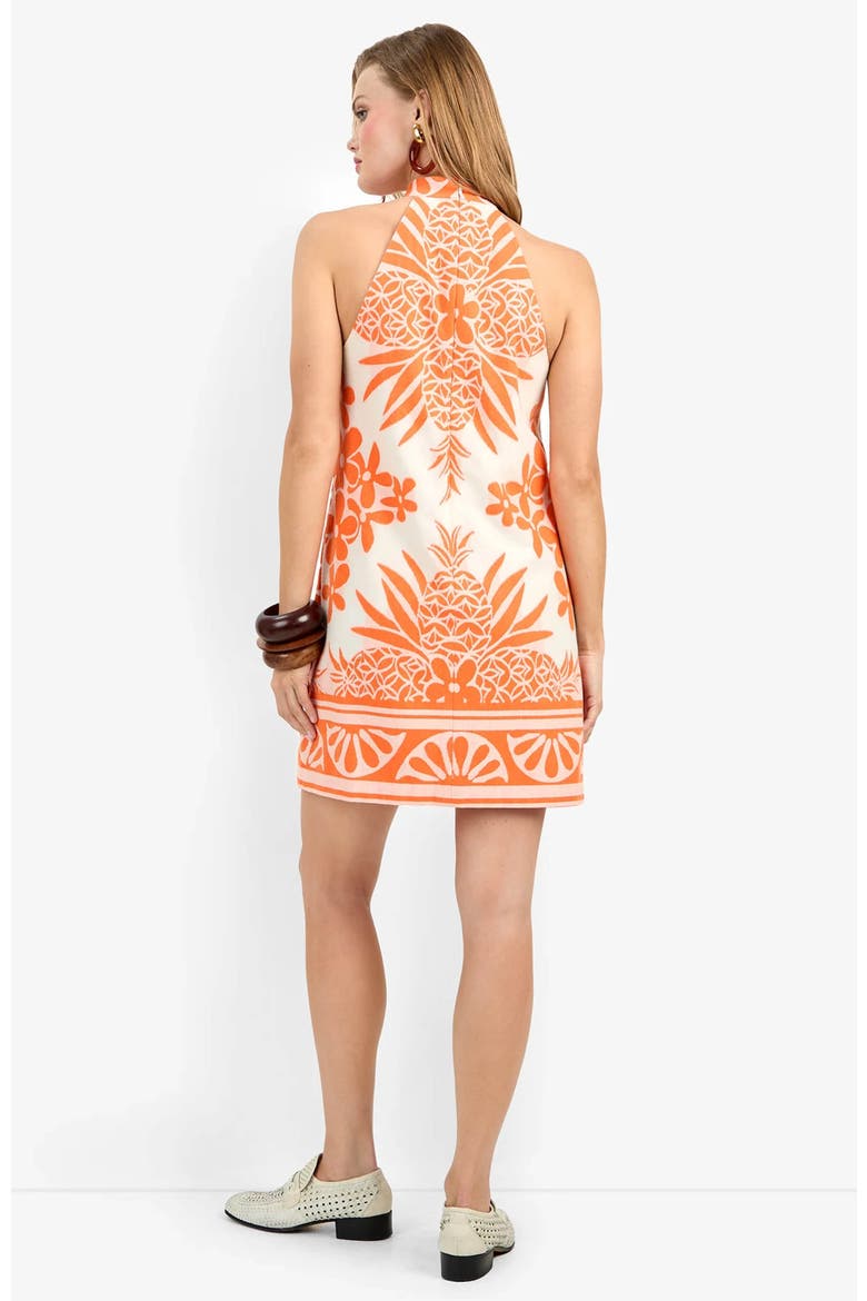 Garam Dress, Alternate, color, Orange Oasis