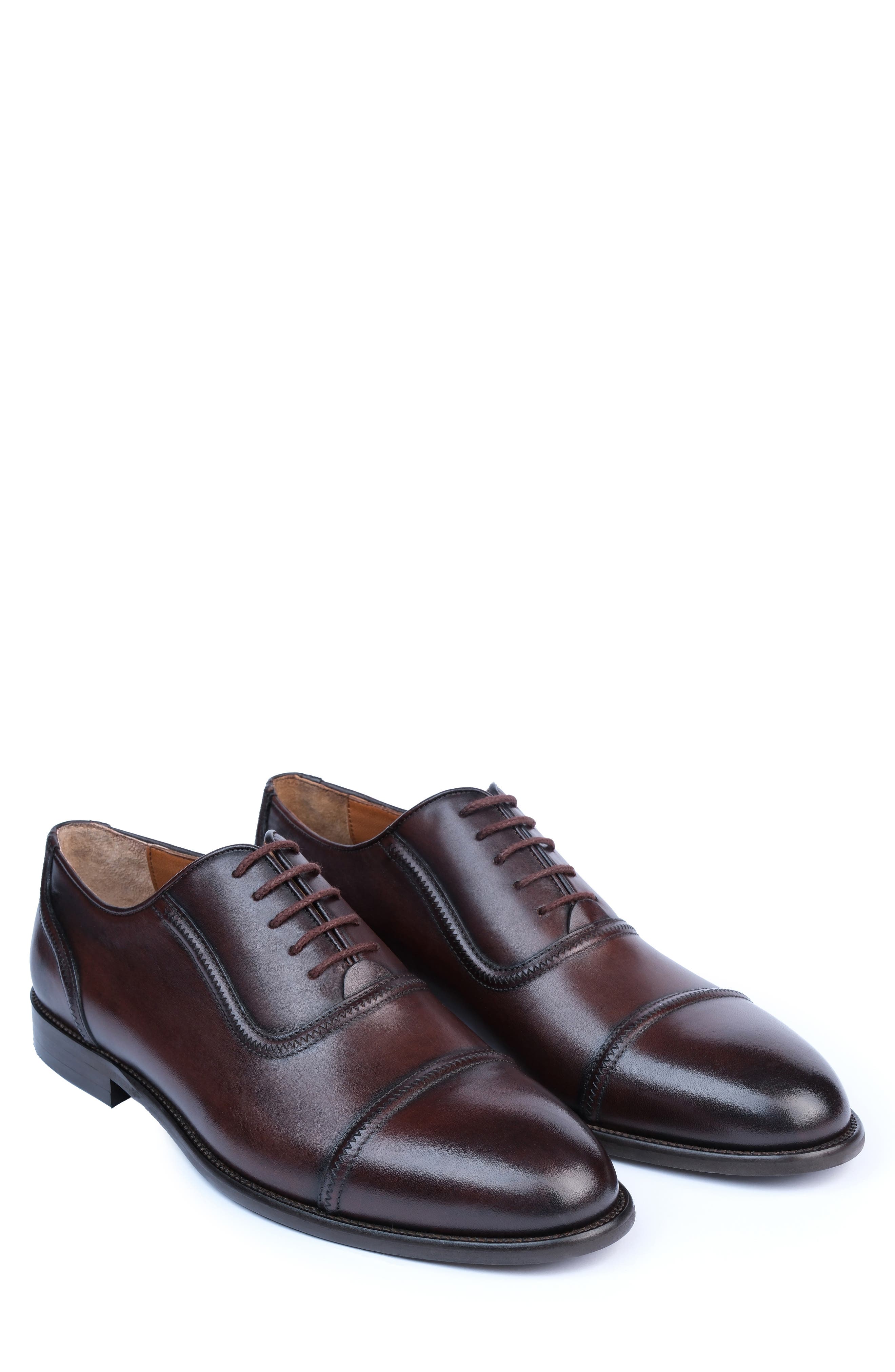 VELLAPAIS Bowery Cap Toe Oxford, Alternate, color, 