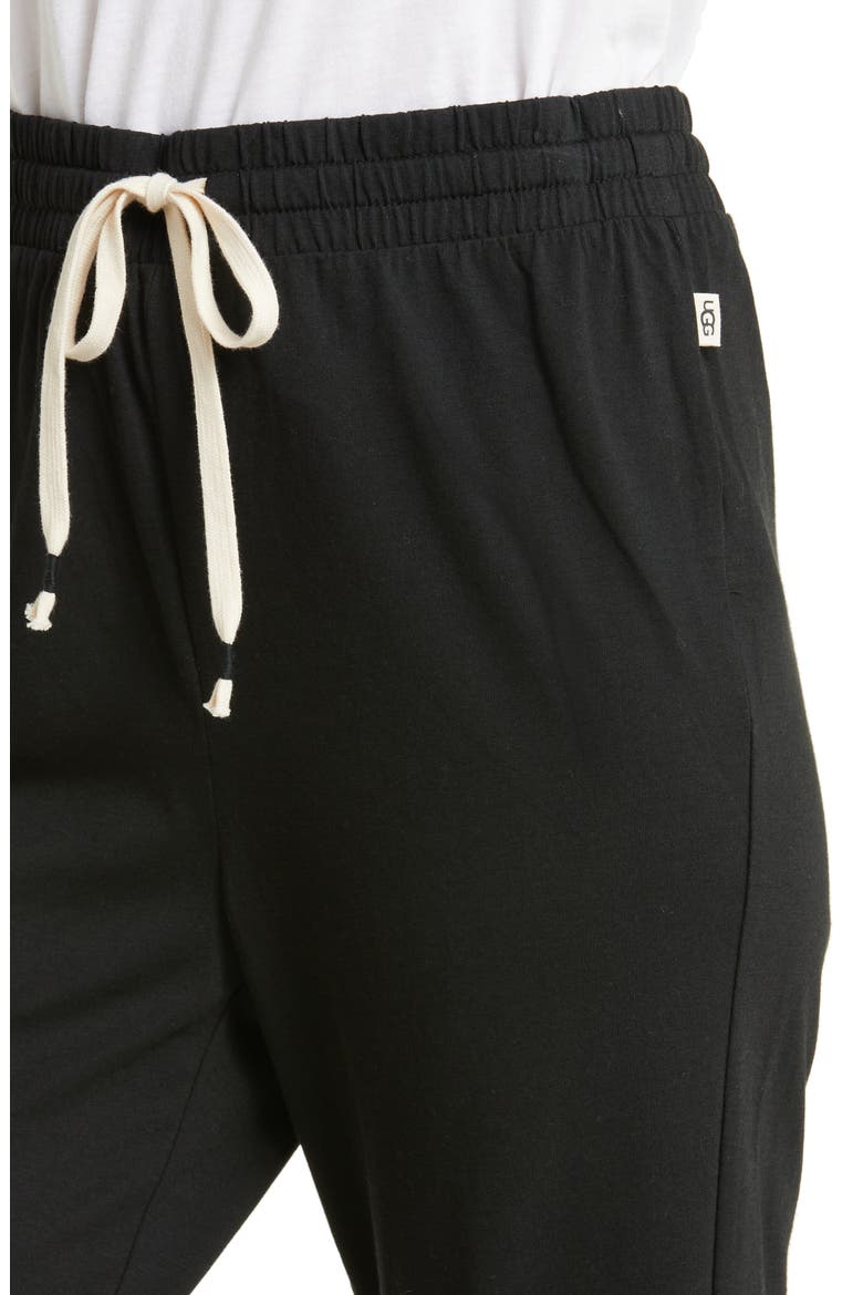 Elsey Tie Waist Lounge Pants, Alternate, color, TAR