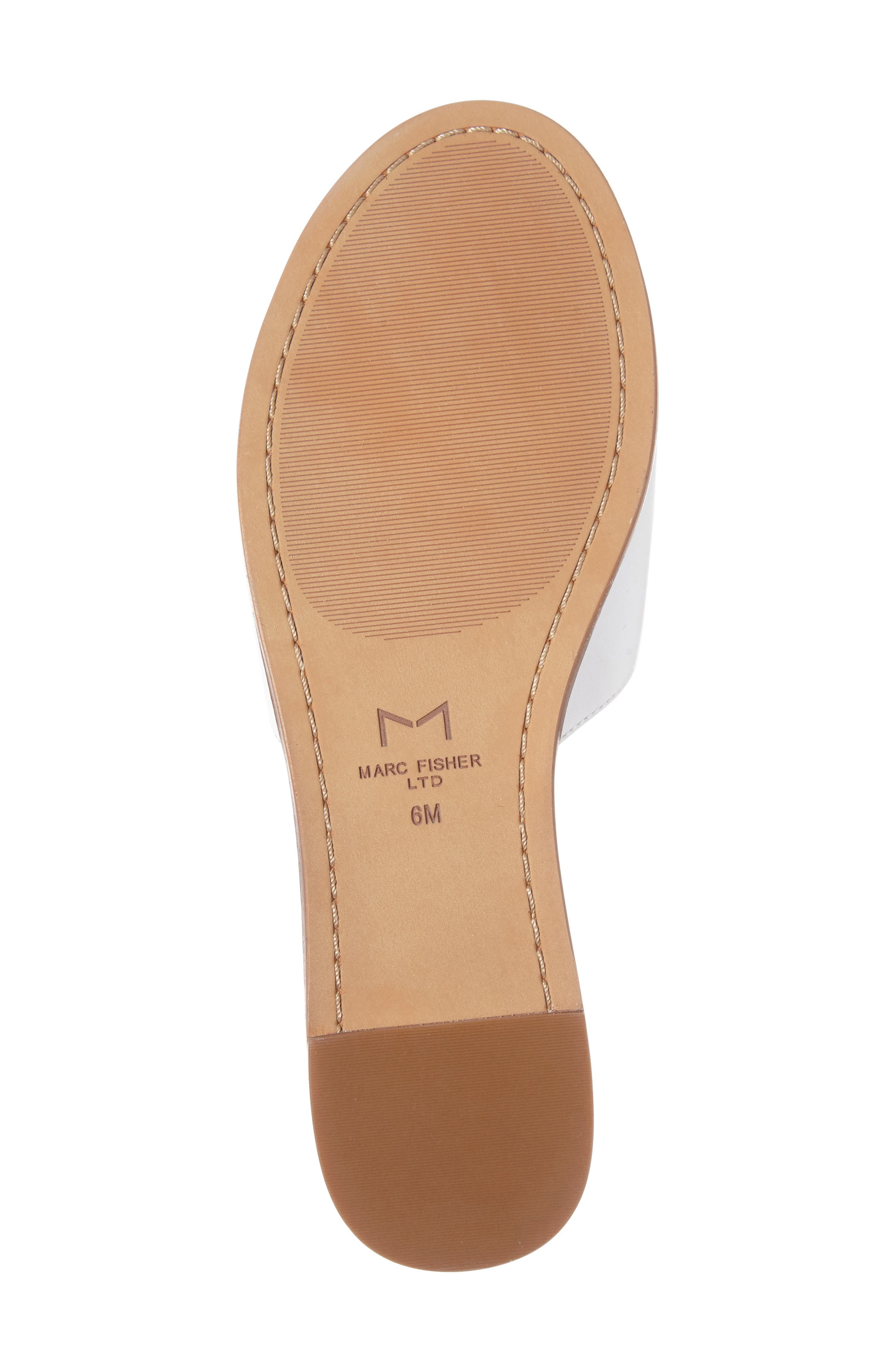 Wyndi Slide Sandal, Alternate, color, WHITE LEATHER
