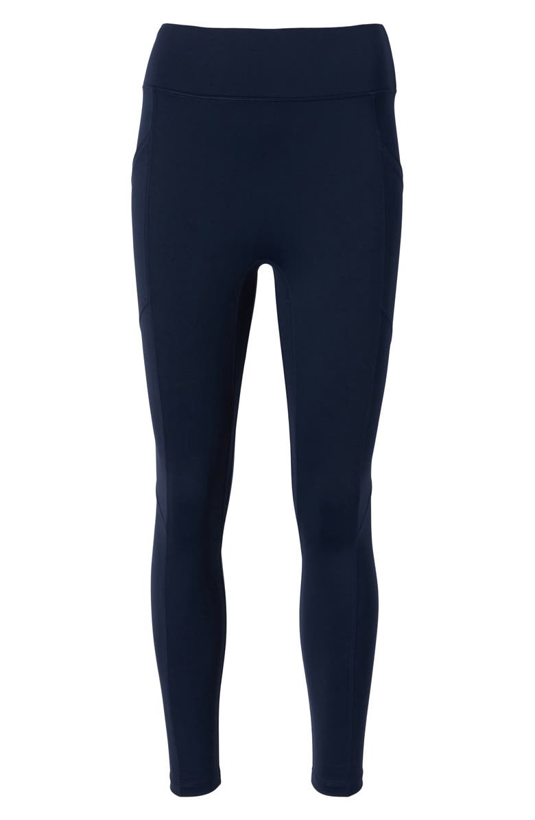 BANDIER Center Stage Pocket Leggings, Alternate, color, Navy Blazer