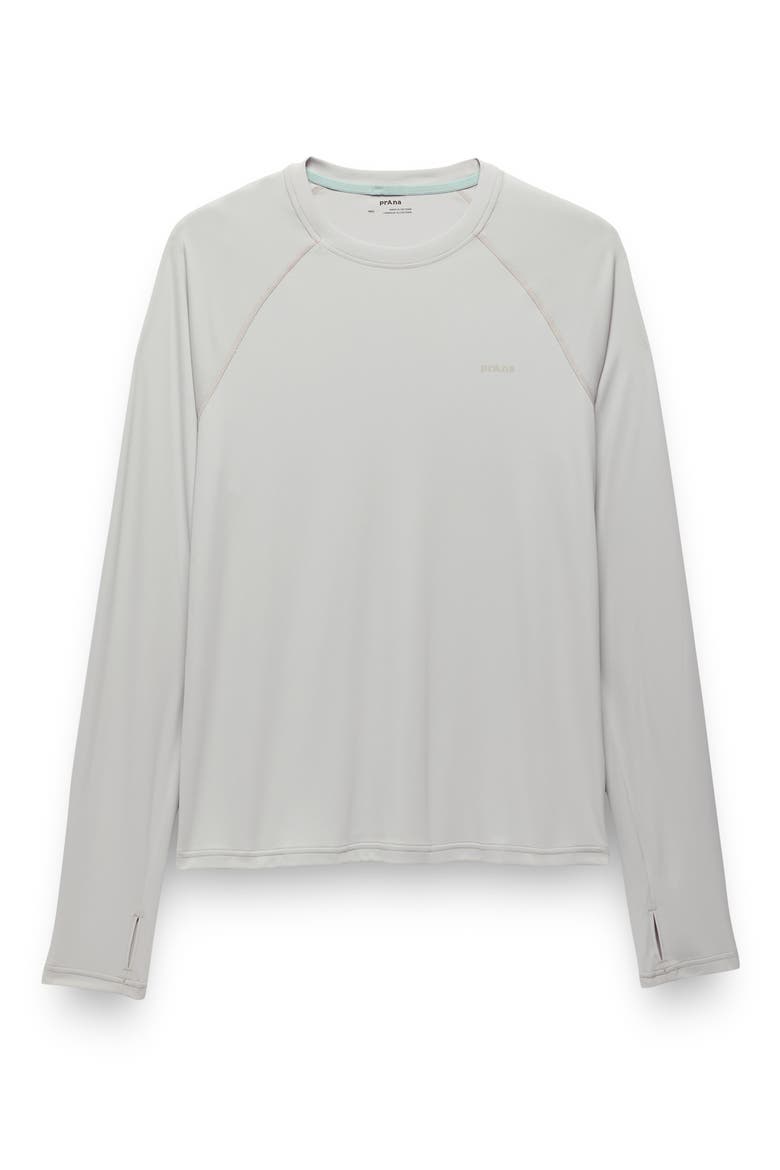 Sol Shade Long Sleeve Performance T-Shirt, Alternate, color, RIVER ROCK