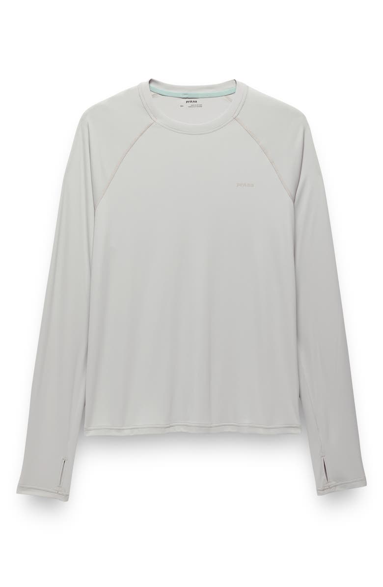 prAna Sol Shade Long Sleeve Performance T-Shirt, Alternate, color, River Rock