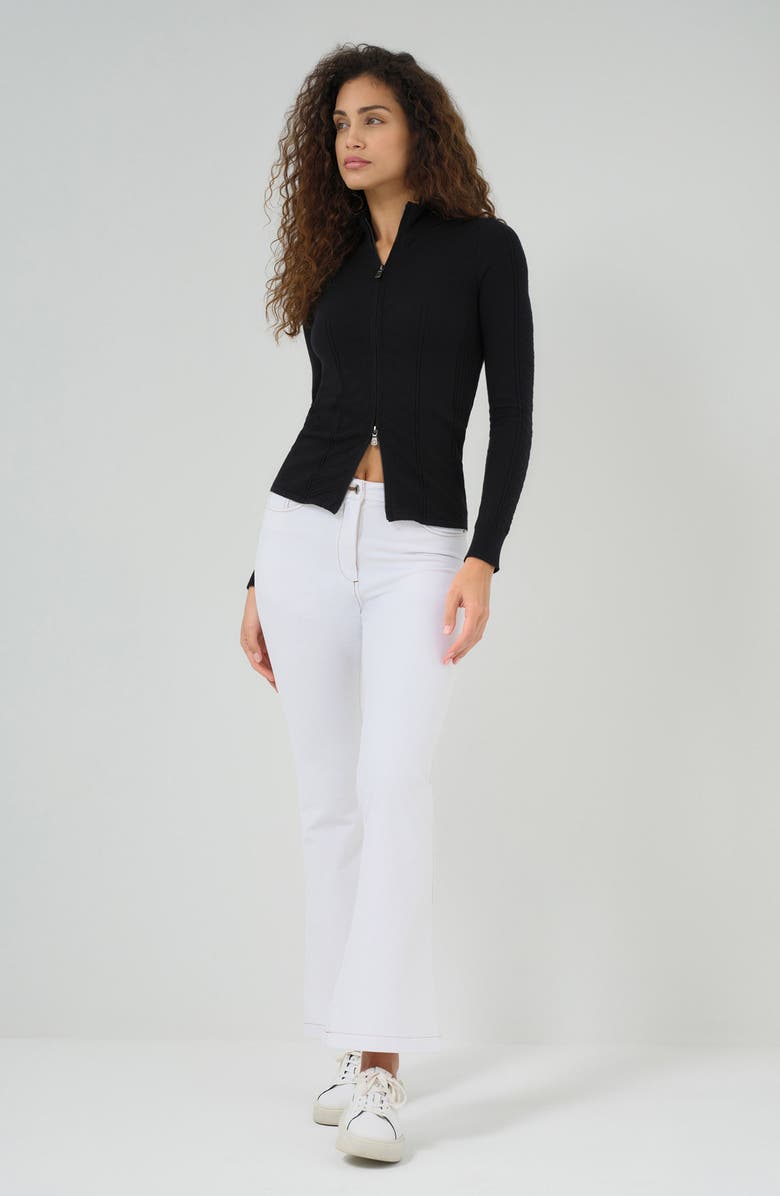 Anatomie Georgina Performance Denim Flare Jean, Alternate, color, 