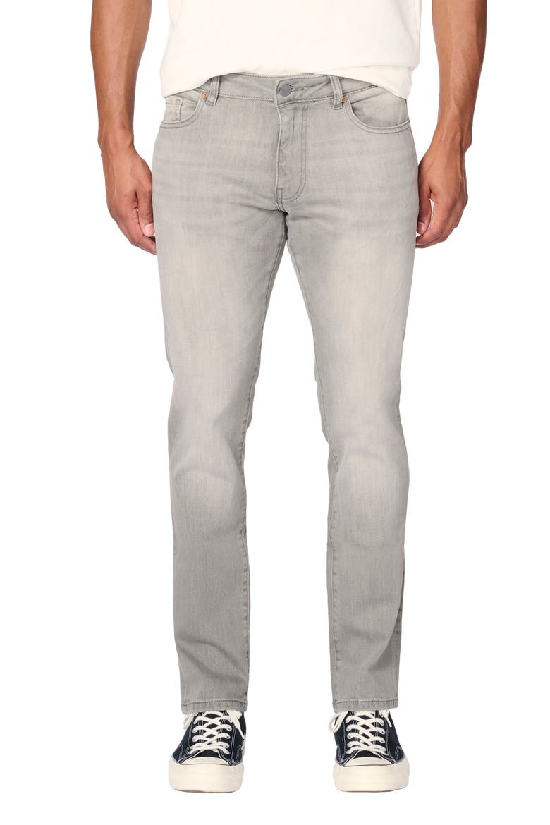 AMS Slim Fit Jeans, Main, color, SMOKE