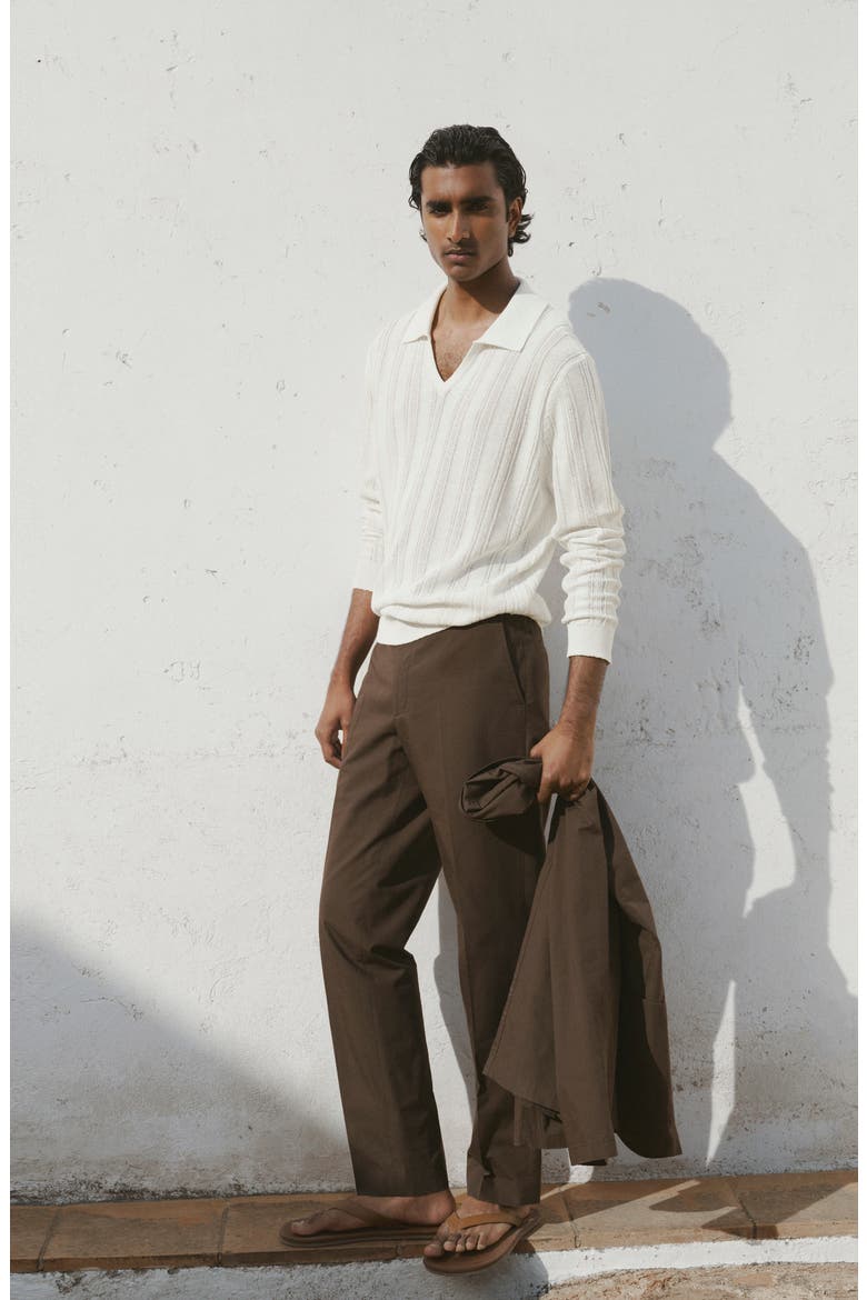 Slim Fit Suit Pants, Alternate, color, BROWN