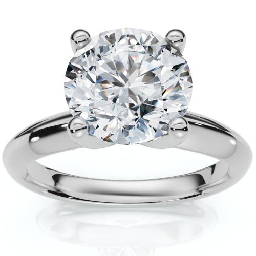 Bliss Diamond Certified 2.60ct Solitaire Diamond Engagement Ring Gold Or Platinum Lab Grown In Platinum