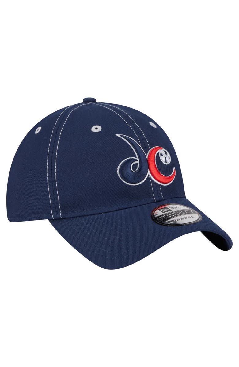 New Era Unisex New Era Navy Washington Mystics Core Alt Logo 9TWENTY Adjustable Hat, Alternate, color, Navy