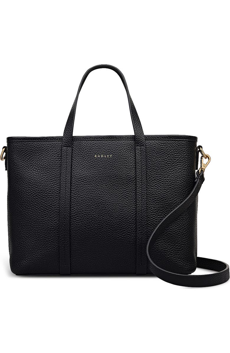Radley Templeton Place Leather Small Tote Bag, Main, color, Black