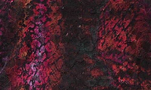 Afrm Barry One-shoulder Lace Top In Brown